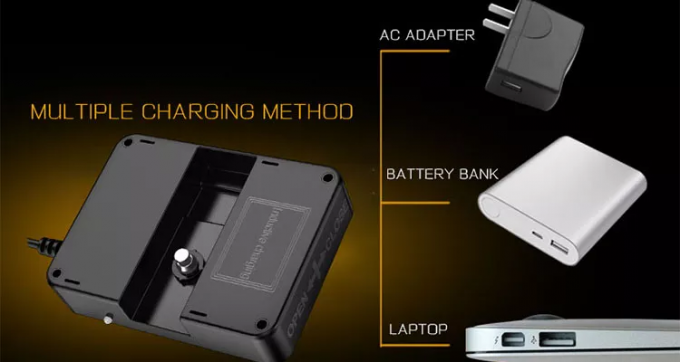 Lampu pertambangan LED industri 3.7V ¥ 15000Lux Waterproof & Rechargeable Cap Lamp untuk penggunaan bawah tanah 8