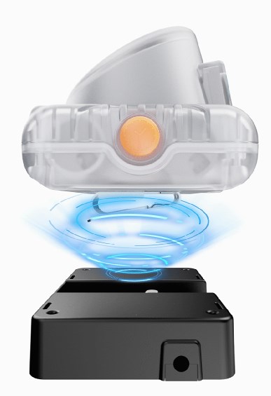 Lampu pertambangan LED industri 3.7V ¥ 15000Lux Waterproof & Rechargeable Cap Lamp untuk penggunaan bawah tanah 3