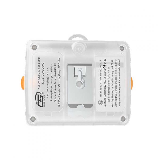 KL6LM ATEX Sertifikasi 15000Lux Lampu depan Pertambangan IP67 Waterproof, Rechargeable & Cordless 2