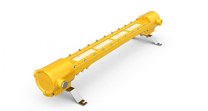 Lampu Linear LED Tahan Ledakan Bersertifikasi ATEX 80W  Rumah Aluminium IP66 untuk Zona Berbahaya 2