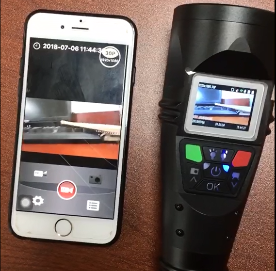 Lampu senter LED berteknologi tinggi dengan GPS dan WiFi untuk pemantauan video kereta api 7