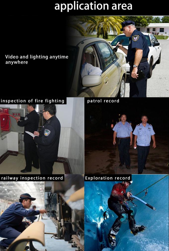 Lampu senter LED berteknologi tinggi dengan GPS dan WiFi untuk pemantauan video kereta api 9