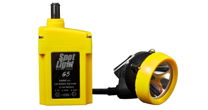 Lampu senter penambang LED 20000Lux Intensitas Tinggi untuk penggunaan bawah tanah 4