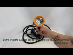 KL5LM(D2) IP68 Waterproof Led Helmet Lamp Lampu Kepala Pertambangan bawah tanah Lampu Cap Lampu