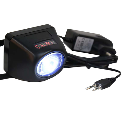 IP68 KL4.5LM 7000Lux Cordless Rechargeable Mine Cap Lamp Lampu LED Jenis Pertambangan