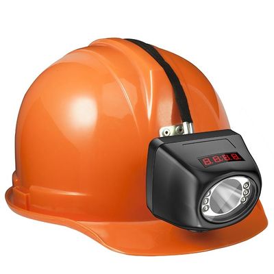 KL4.5LM 7000 Lux LED Lampu Tutup Penambangan Nirkabel Lampu Depan Penambang Isi Ulang Lampu Helm Dengan Pengisi Daya