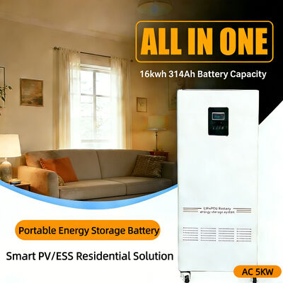 NK005A All in One 5Kw Inverter 14Kwh 280Ah 51.2v 48v Lifepo4 Battery Solar Pv for Home Use