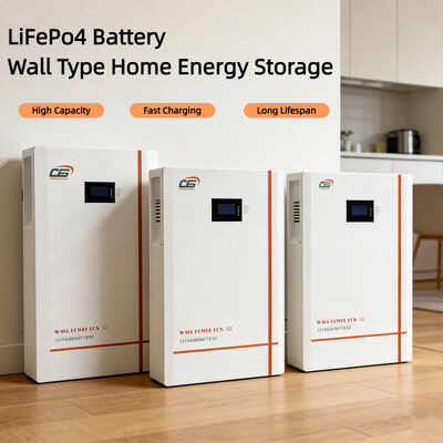 BG01 24v 200ah Lifepo4 Baterai untuk Surya 48v 100Ah 5k Wh Baterai Lithium 105 Ah lv Wall Mount Home Energy Storage System