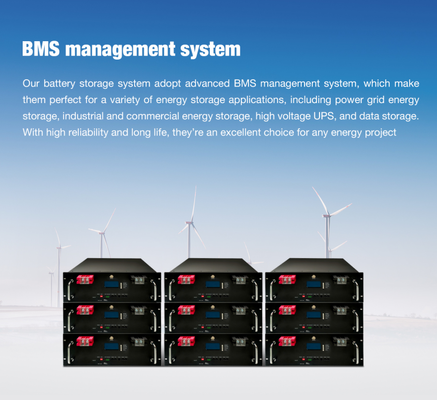 10kWh LiFePO4 Rack Type Battery Enclosure System dengan desain modular untuk penyimpanan energi komersial industri