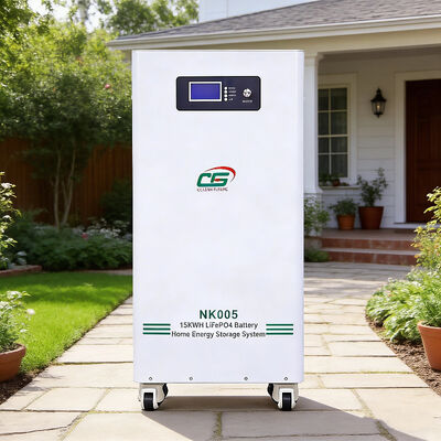 NK005 48V 51.2V 15kWh 300Ah Baterai Lifepo4 Baterai Lithium Sistem Penyimpanan Energi Rumah Tenaga Surya dengan BMS