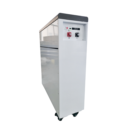 Golden Future NK008 Split Home Solar Storage System 51.2V 32kWh Baterai LiFePO4 yang berdiri di lantai